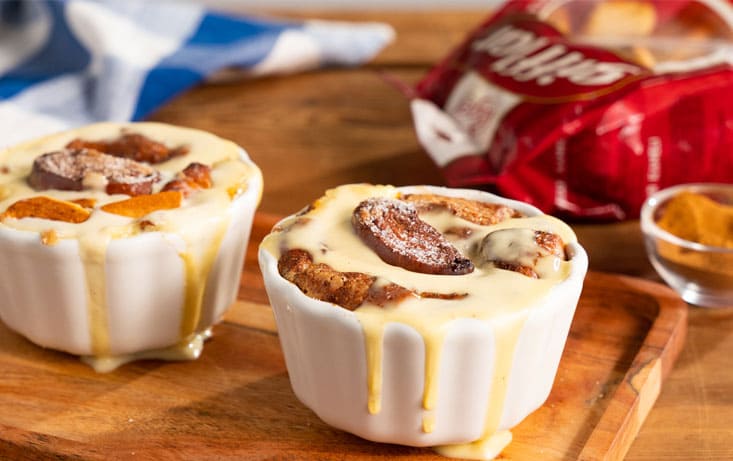 A warm Gifflar dessert  - Recipes | Pågen